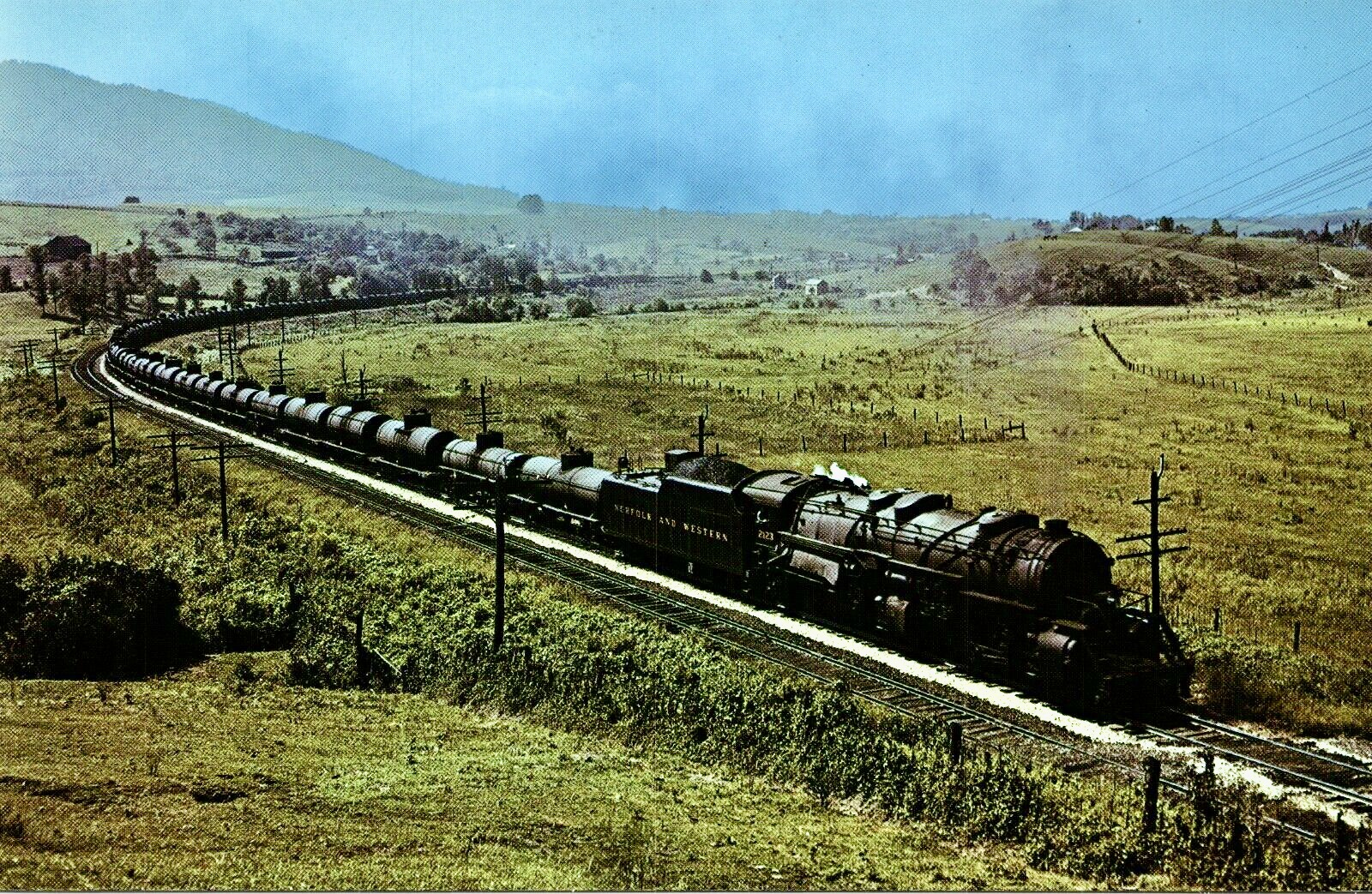 1972 N&W 2-8-8-2 Petroleum Train 1972 N&W 2-8-8-2 Petroleum Train