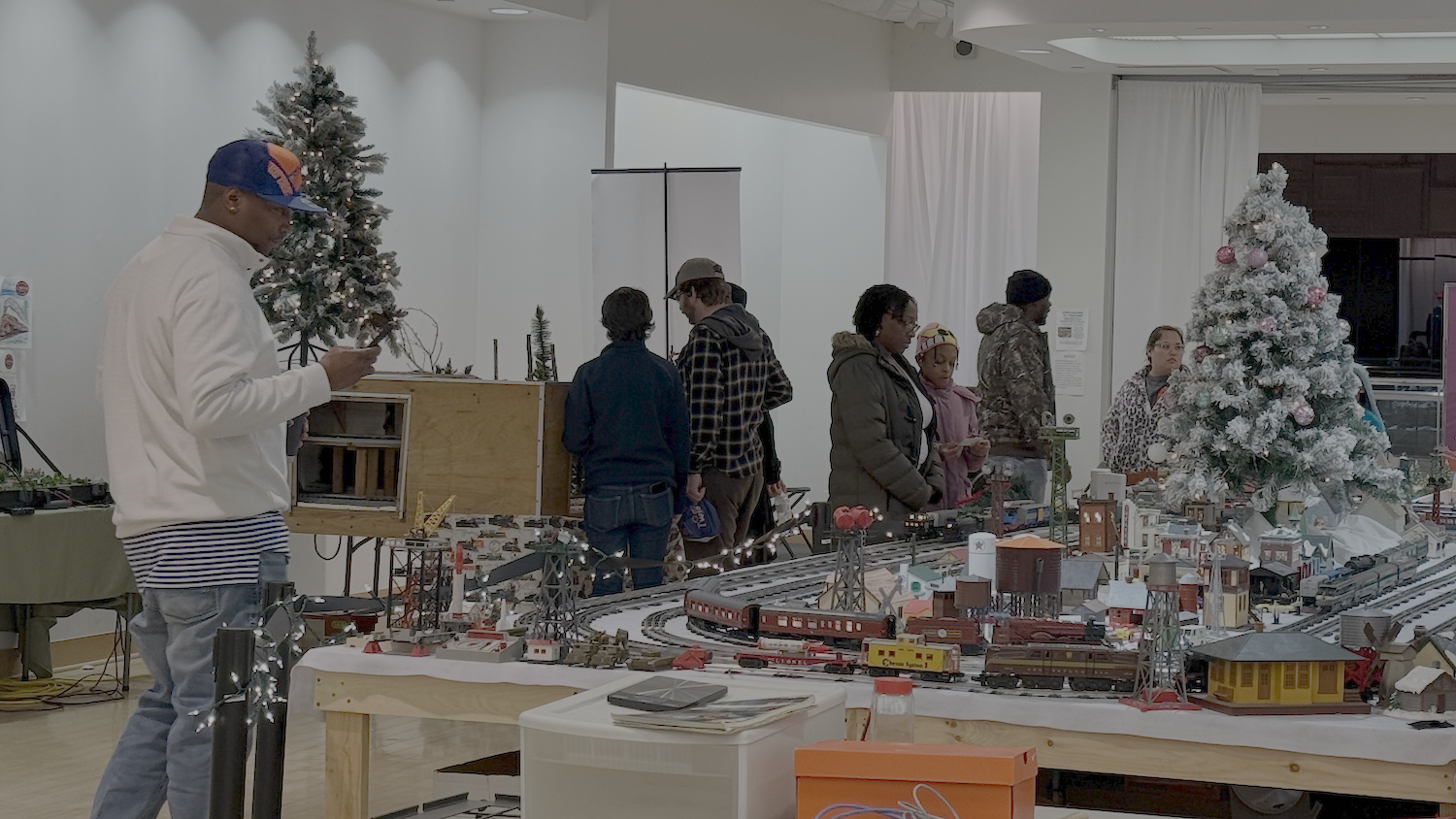 Visitors at the Museum