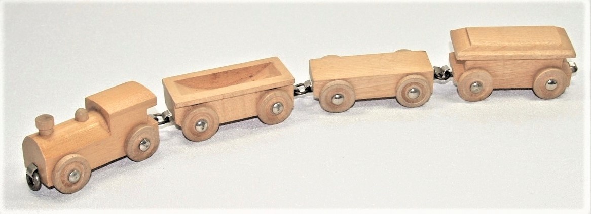 Keystone wood train